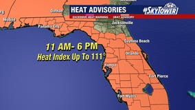 Heat advisory in effect for Tampa Bay area this 4th of July