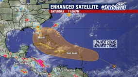 Tracking the Tropics: Chances of development slowly increasing for disturbance in the central Atlantic