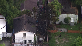 Large fire tears through St. Pete apartment