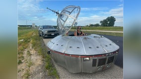 ‘Out of this world’ space car pulled over on Missouri highway ‘comes in peace’