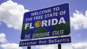 'Free State of Florida' signs now welcome drivers to Sunshine State