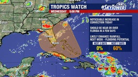 Tracking the Tropics: Tropical depression could form near Florida, according to NHC