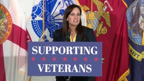 Florida Lt. Governor Jeanette Nuñez reveals state budget plans to help veterans