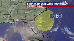 Tracking the Tropics: New disturbance pops up off east coast of Florida