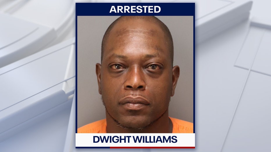 Dwight Williams mugshot courtesy of the Pinellas County Sheriff's Office. 