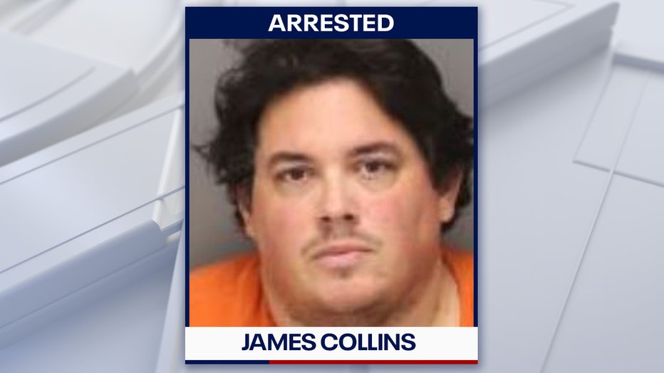 James Collins mugshot courtesy of the Pinellas County Sheriff's Office. 