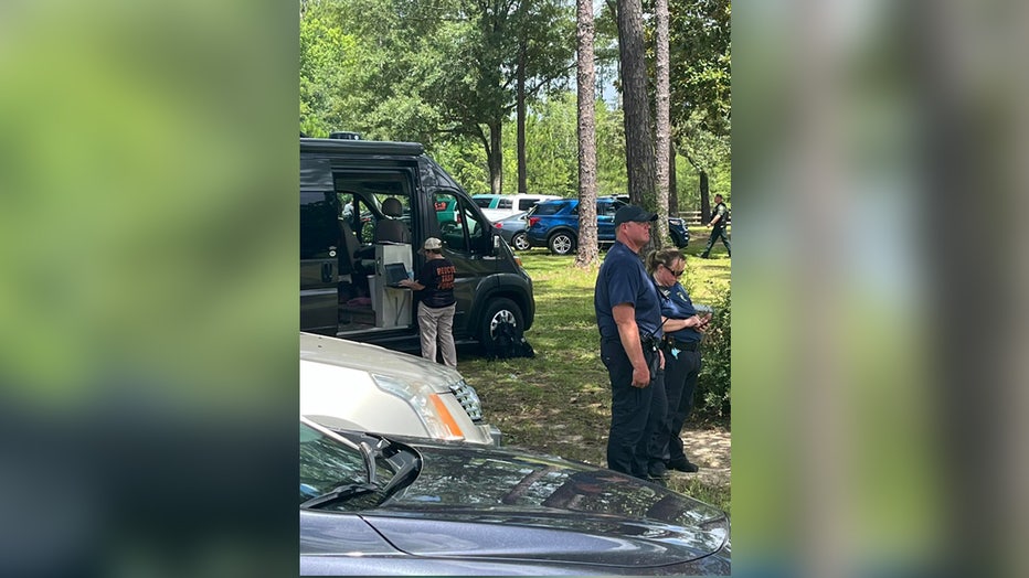 More than 100 first responders searched for Beck. Image is courtesy of the Escambia County Sheriff's Office. 