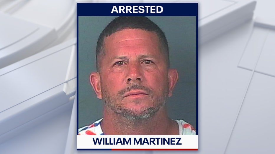 William Martinez mugshot courtesy of the Hernando County Sheriff's Office.