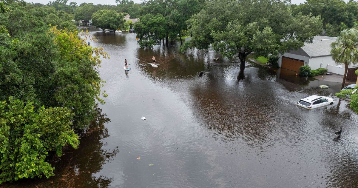Sarasota residents evacuated from homes after record rainfall from ...