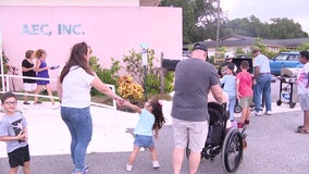 Clearwater community garden hosts party for families with disabled children