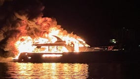 2 rescued in Clearwater after yacht catches on fire: Officials