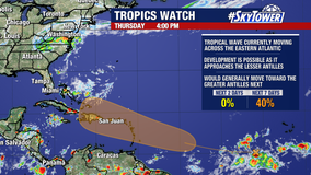 Storm brewing in Atlantic could become next named storm, Ernesto