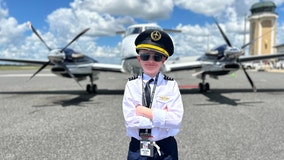 11-year-old boy battling brain cancer becomes pilot for flight to Ocala: 'Really exciting'