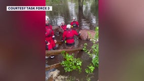 Team of Bay Area first responders helping crews in Manatee, Sarasota counties with Debby aftermath