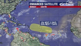 NHC tracking new tropical disturbance in Atlantic as hurricane season nears its peak