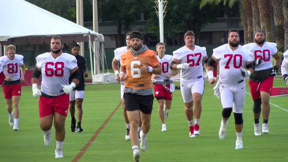 Baker Mayfield ready to lead in 2nd season with Bucs: 'I feel good about where we're at'