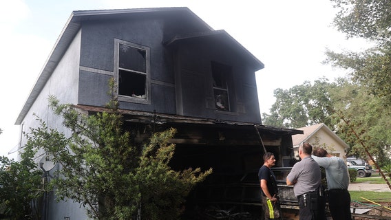 Seffner home damaged after fire rips through garage, roof: HCFR