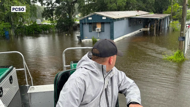 Flooding from Debby prompts evacuations in west Lakeland