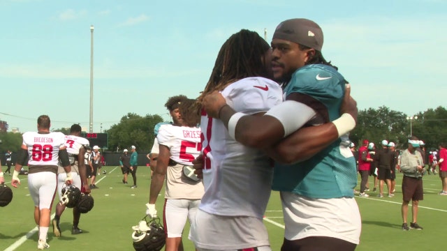 Bucs and Jaguars complete first joint practice together