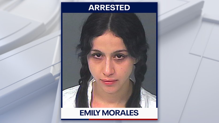 Emily Morales mugshot courtesy of the Hernando County Sheriff's Office.