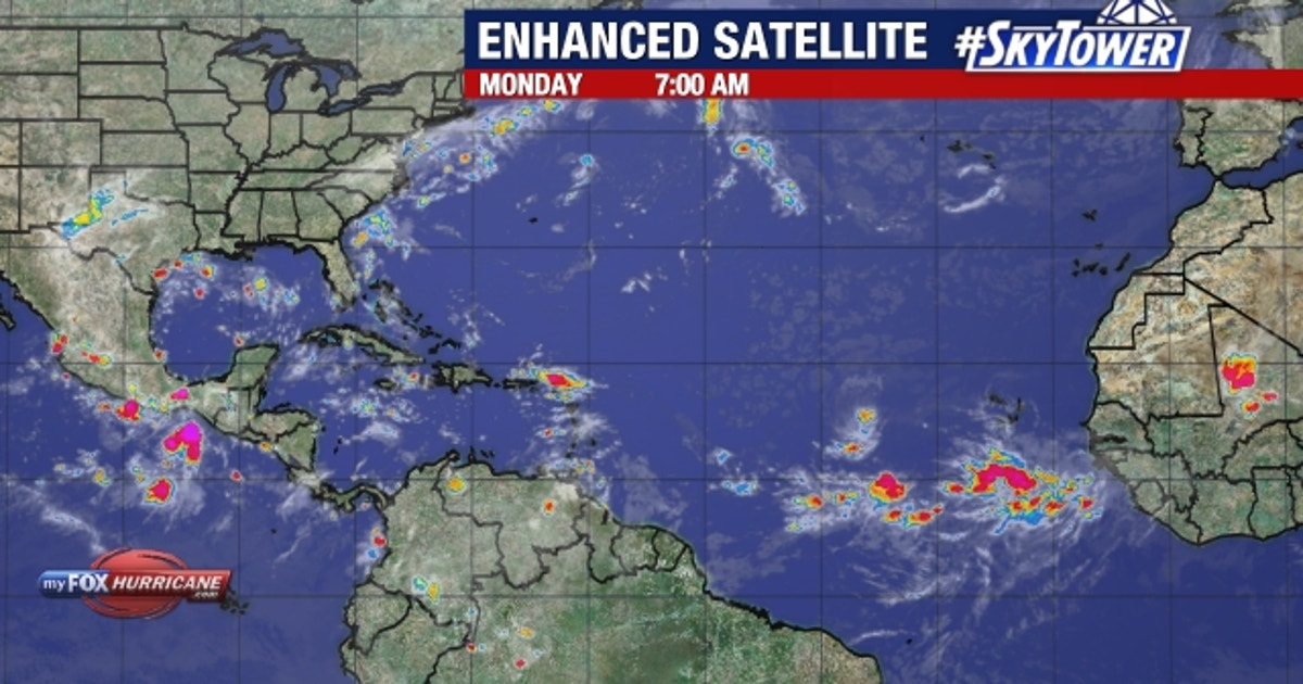 NHC monitoring 3 disturbances in Atlantic, 2 have medium chance of ...