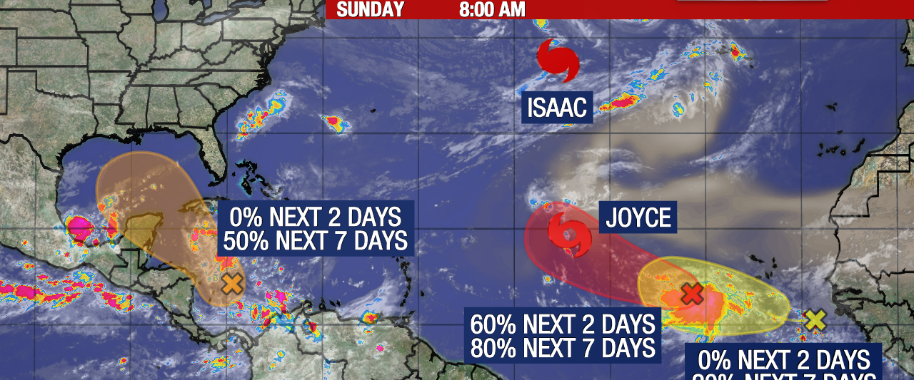 Chances of development increase for area in western Caribbean, Gulf of Mexico