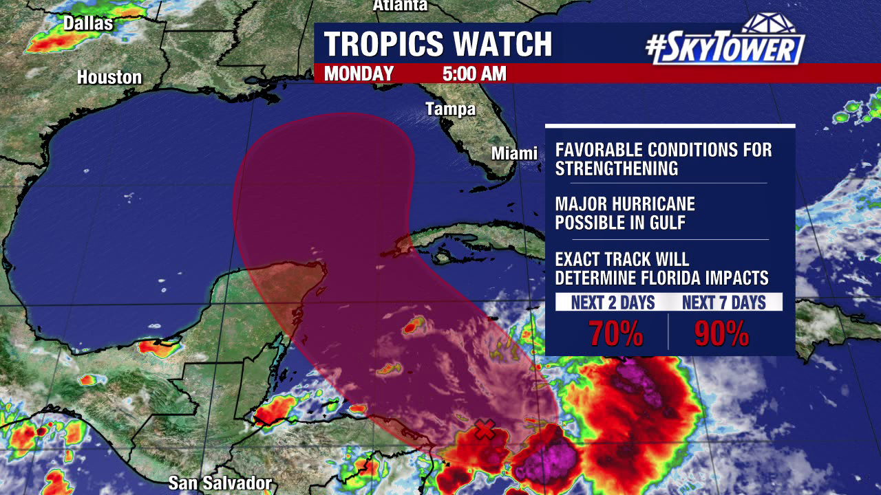 NHC: Invest 97L could hit Florida as Hurricane Helene increases development chances