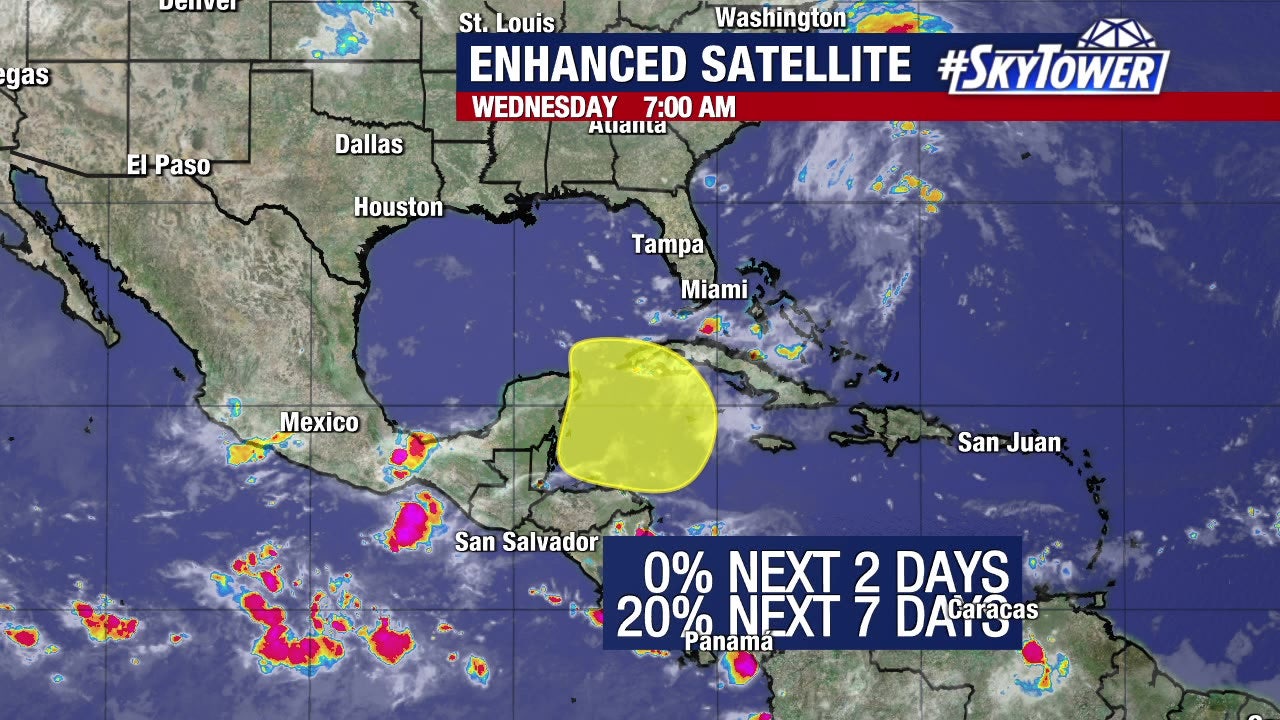 New disturbance could increase tropical activity in the Caribbean and Gulf of Mexico