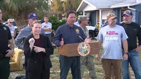 Governor DeSantis visits Pasco County, gives update on Hurricane Helene’s impact