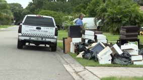 St. Pete residents without flood insurance still cleaning up after last week’s rain storms