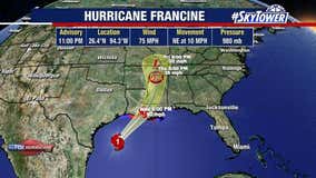 Francine becomes hurricane, likely headed for U.S. Gulf Coast: NHC