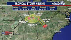 Helene tracker: Storm weakening as it moves across Southeast US