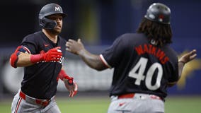 Edouard Julien hits 3-run homer, Twins beat Tampa Bay Rays 4-3 after 13-minute delay