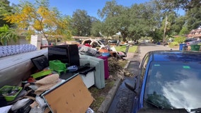 Tampa's South West Shore neighborhood sees record storm surge from Helene