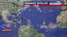 NHC monitoring 3 disturbances in Atlantic, 2 have medium chance of development