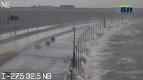 Howard Frankland Bridge reopens in both directions after Hurricane Helene