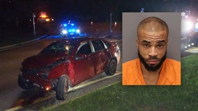 Orlando man took off on foot after crashing into SUV while trying to evade troopers: FHP