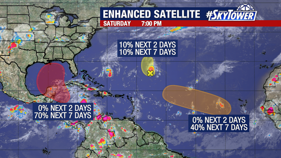 Tropical depression could form in Gulf of Mexico next week: NHC