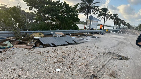 Pinellas County barrier islands remain closed after being battered by Hurricane Helene