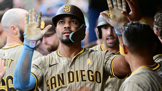 Bogaerts and Merrill help the Padres edge the Tampa Bay Rays 4-3