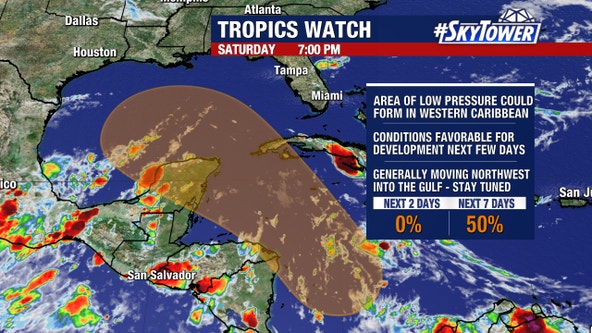 Next tropical threat brewing in Caribbean with eyes on Gulf as development odds increase