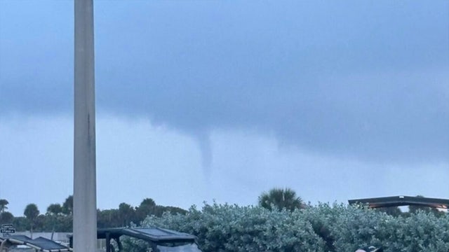 Waterspout off Florida coast delays SpaceX rocket launch from Cape Canaveral