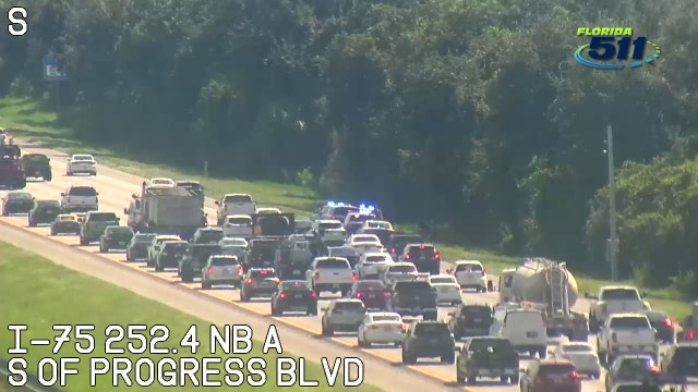 Man found dead at I-75 crash scene discovered by work crew in Hillsborough County