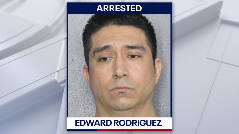 Edward Rodriguez mugshot courtesy of the Broward County Sheriff's Office. 