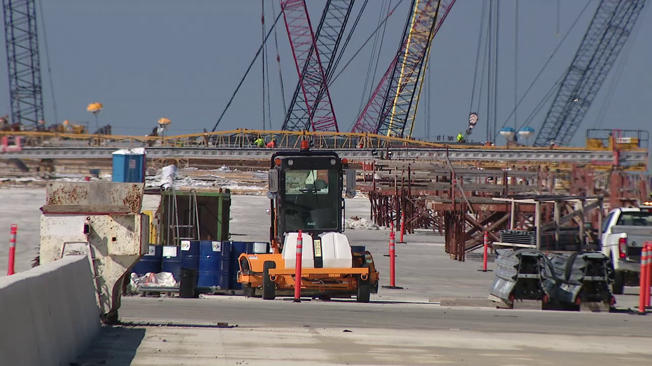 As 2024 comes to an end, major progress has been made toward the finish line for the Howard Frankland Bridge.