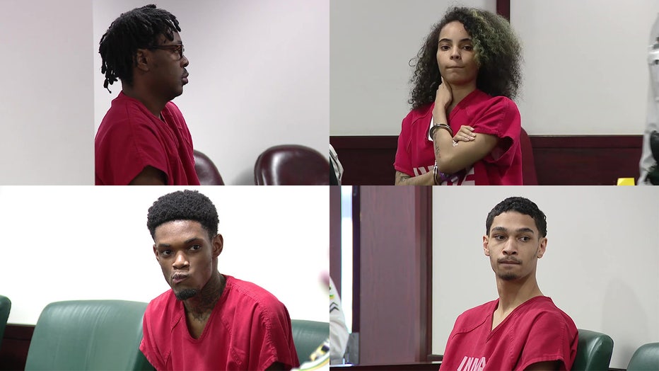 Suspects in the murder of rapper Julio Foolio appear in court. 