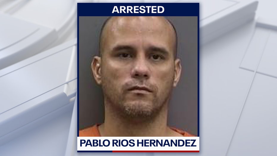 Pablo Rios Hernandez mugshot courtesy of the Hillsborough County Sheriff's Office.