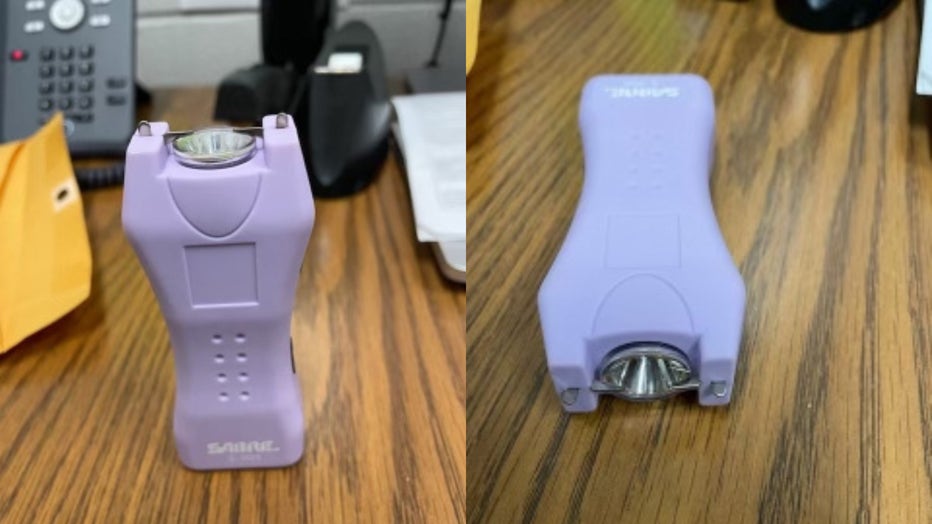 Hillsborough County deputies say a 13-year-old girl was arrested on Monday after bringing a taser to school. Image is courtesy of the Hillsborough County Sheriff's Office. 