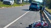 Motorcyclist hospitalized after being thrown off bike during crash in Pasco County: FHP