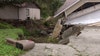 Possible sinkhole nearly swallows two Polk County homes after Hurricane Milton